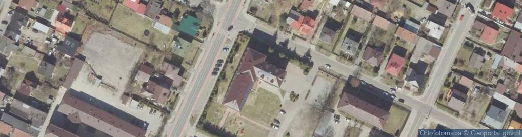Zdjęcie satelitarne Młodzieżowy Dom Kultury w Biłgoraju
