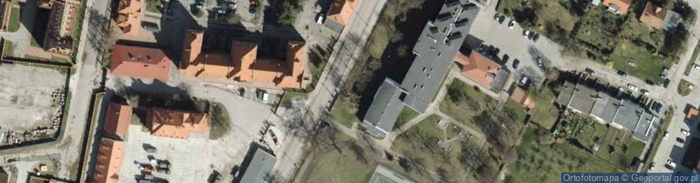 Zdjęcie satelitarne Młodzieżowy Ośrodek Wychowawczy nr 1 im Tadeusza Kościuszki w Malborku