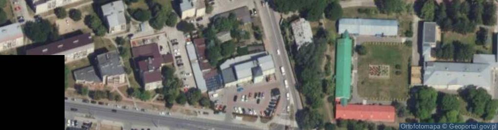 Zdjęcie satelitarne Młyn Góra Kalwaria Barbara Agnieszka Jan Kot