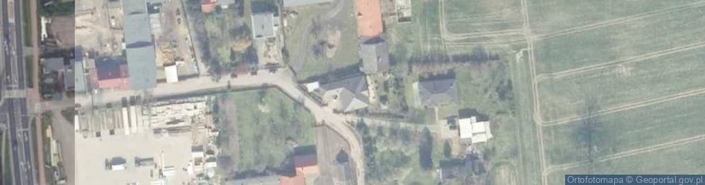 Zdjęcie satelitarne Młyn Parowy Ceglarz Modławski Maciesza