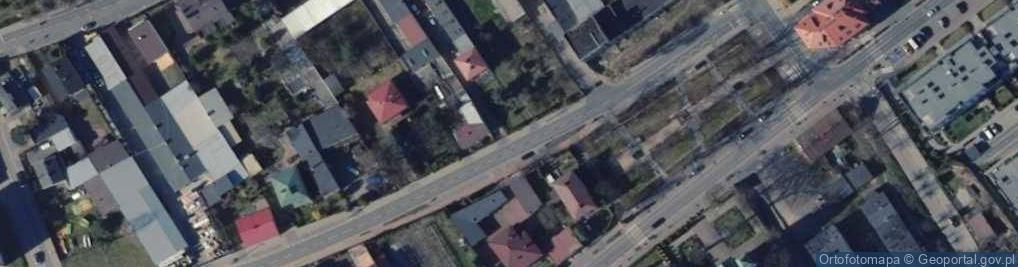 Zdjęcie satelitarne Młyn Warka Kot Jan Kot Barbara Kot Agnieszka