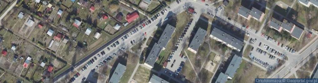 Zdjęcie satelitarne MNZ Bikepol Muzyczka R Nicpoń Stec z Zuba A