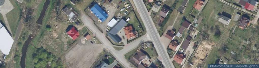 Zdjęcie satelitarne Modekor Piotr Łupiński