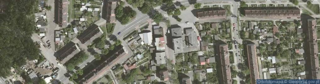 Zdjęcie satelitarne Modus w Dratwiński B Dratwińska