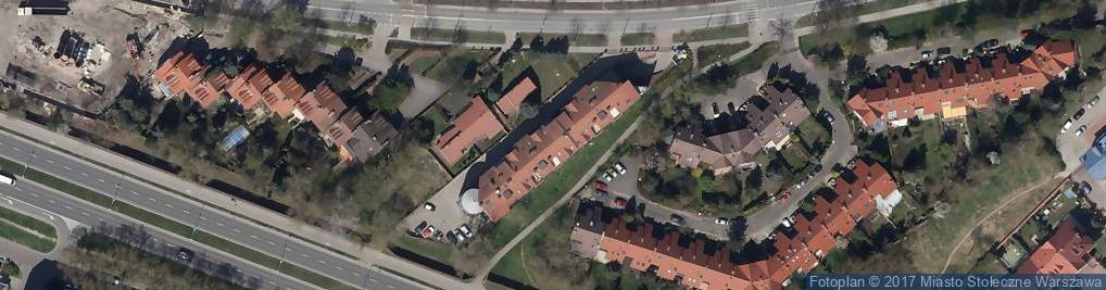 Zdjęcie satelitarne Mokotów Development