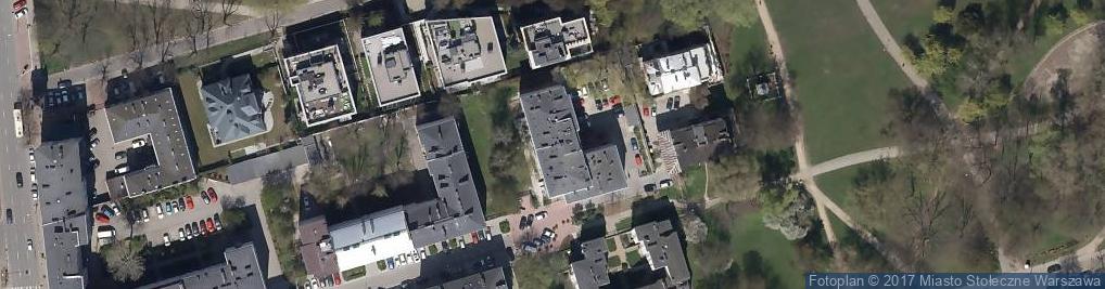 Zdjęcie satelitarne Mokotowskie Stowarzyszenie Rodzin Abstynenckich Azyl