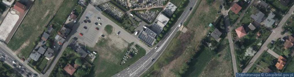 Zdjęcie satelitarne MOMENTUM Sp. z o.o. - krematorium Bielsko-biała