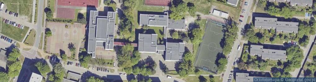 Zdjęcie satelitarne Mon Zoo Handel Art Spoż Przem Dla Zwierząt Łakota Zofia Kamińska Monika