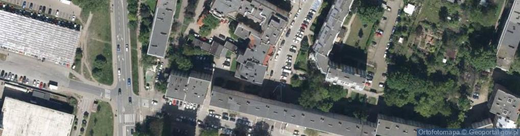 Zdjęcie satelitarne Monika Duch Biuro Inżynierskie Mdbudowa