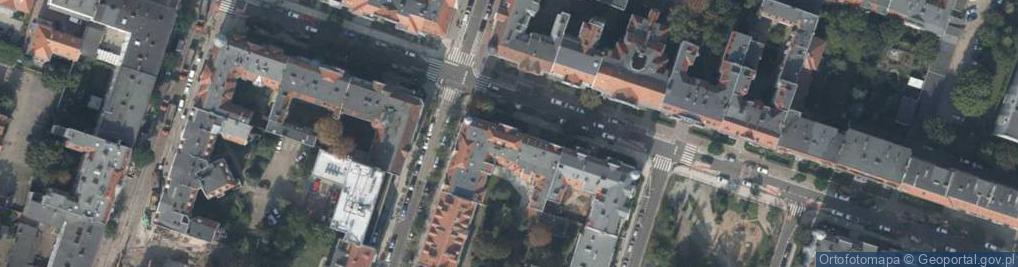 Zdjęcie satelitarne Monika Handel Odzieżą Gremplewska Leonora
