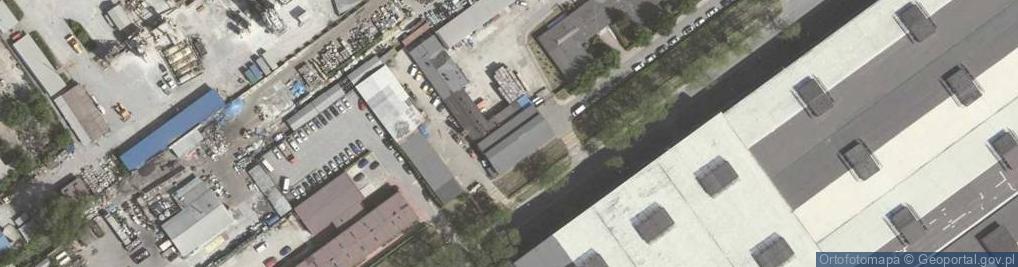 Zdjęcie satelitarne Monika Sasulska Przedsiębiorstwo Budowy i Modernizacji Pieców Em - Term