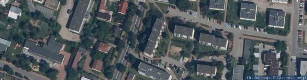 Zdjęcie satelitarne Monika Sopińska Lenart Internetowe Biuro Rachunkowe M S Mrówa