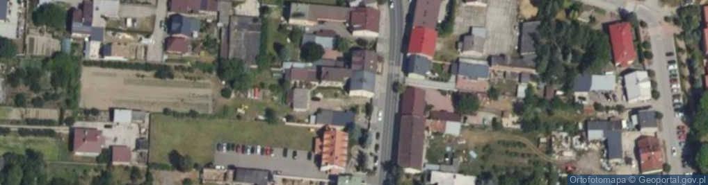 Zdjęcie satelitarne Monika Trzcińska - Działalność Gospodarcza