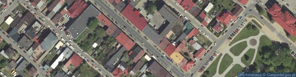 Zdjęcie satelitarne Monika Widz - Działalność Gospodarcza