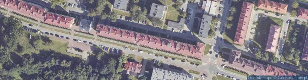 Zdjęcie satelitarne Monika Wieczorek Kancelaria Adwokacka