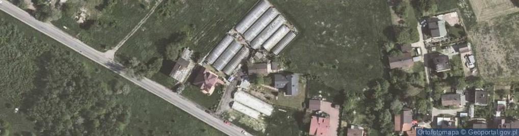Zdjęcie satelitarne Monika Zasadzka Przedsiębiorstwo Usługowo Handlowe Ziejka