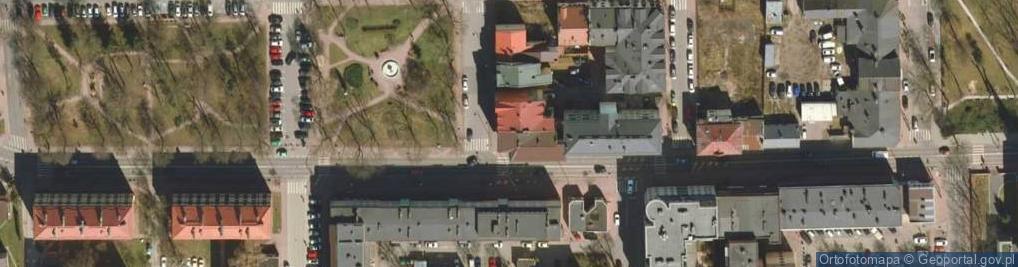 Zdjęcie satelitarne Monika Żochowska Przedsiębiorstwo Handlowo Usługowe Monika