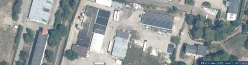 Zdjęcie satelitarne Montex Słupy Banach Krzysztof Jamiołkowski Wojciech
