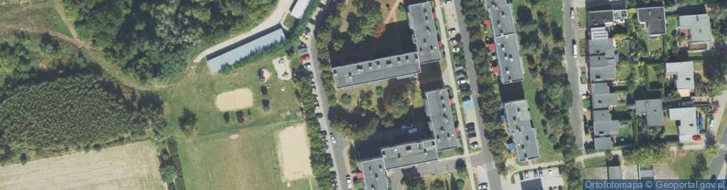 Zdjęcie satelitarne Moryc Przedsiębiorstwo Handlowo Usługowe