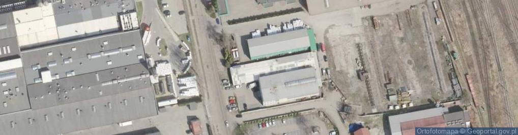 Zdjęcie satelitarne Mostostal Południe