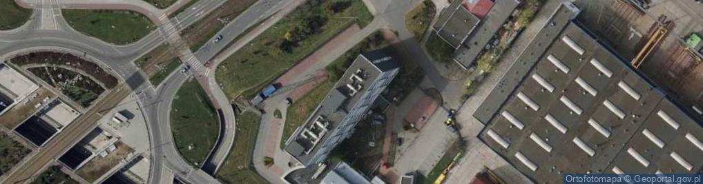 Zdjęcie satelitarne Mostostal Pomorze