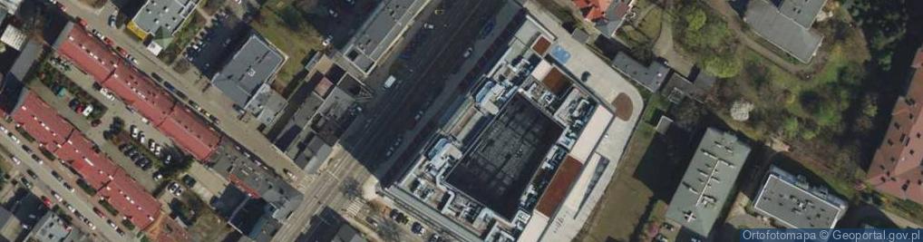 Zdjęcie satelitarne Mostostal Warszawa Obszar Zachodni