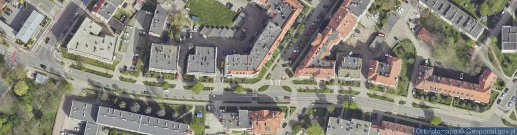 Zdjęcie satelitarne Motyl Usługi Komunalne