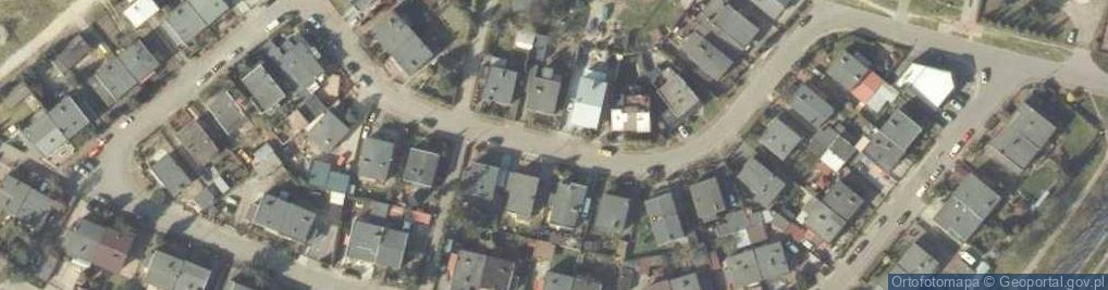 Zdjęcie satelitarne Moździoch