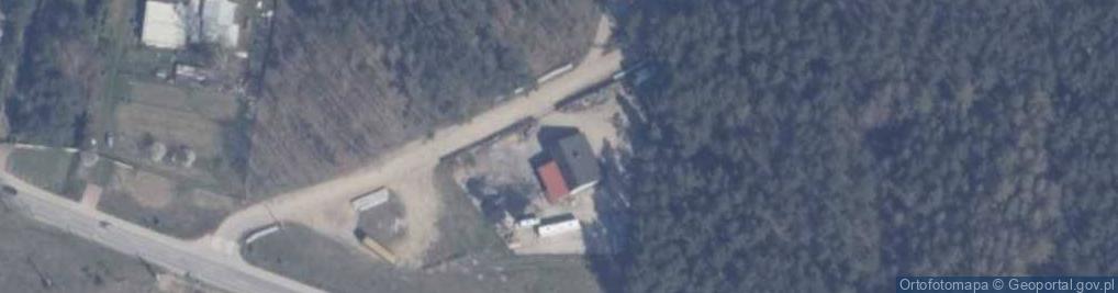 Zdjęcie satelitarne MP Pomorskie Centrum Opału Węgiel Ekogroszek Szemud
