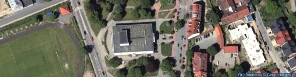 Zdjęcie satelitarne Mrągowski Uniwersytet Trzeciego Wieku