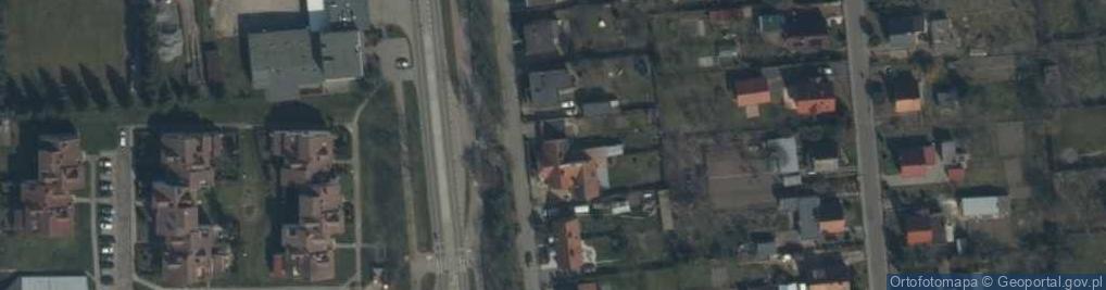 Zdjęcie satelitarne Mrokoś Mroczkowski K Kościńska M Kościński A