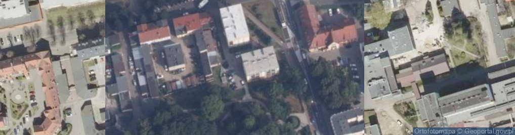 Zdjęcie satelitarne MS Market