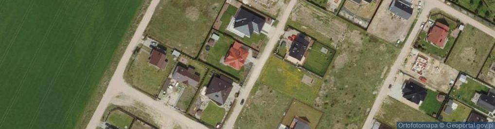 Zdjęcie satelitarne "MS" Projektowanie i Nadzory Budowlane