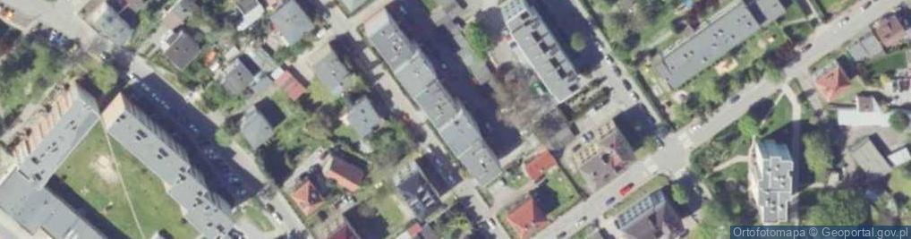 Zdjęcie satelitarne MTB Krapkowice