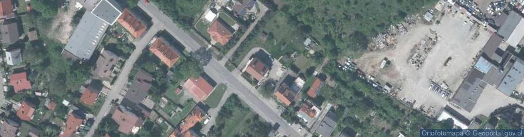 Zdjęcie satelitarne Mucha Ogrody Maciej Mucha