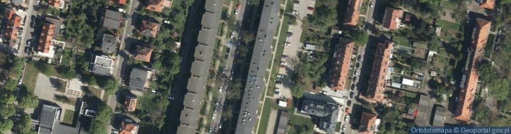 Zdjęcie satelitarne Mucha R., Wrocław