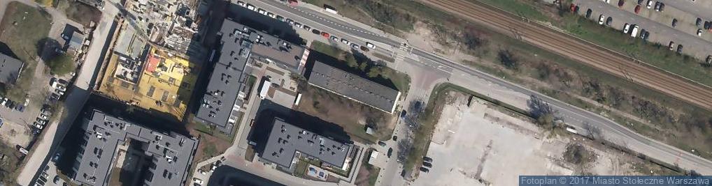 Zdjęcie satelitarne Multikor - wykładziny, posadzki żywiczne Warszawa