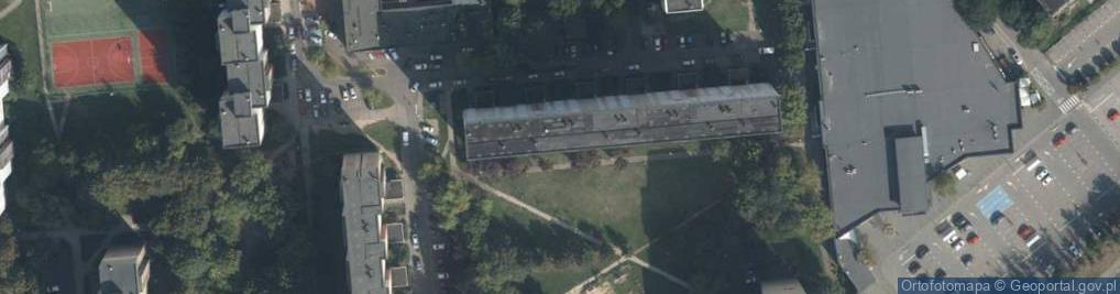 Zdjęcie satelitarne Muszelka