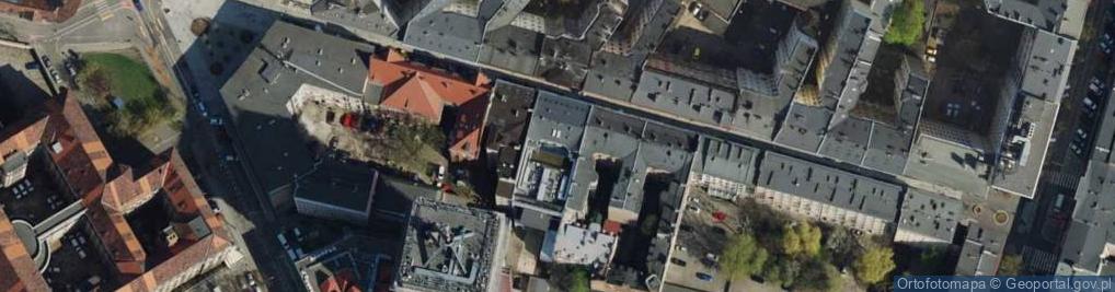 Zdjęcie satelitarne N z O z Poradnia Rejonowa Lecznictwa Kolejowego