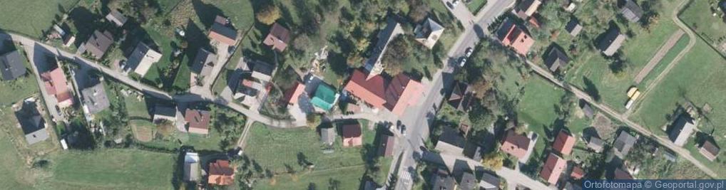 Zdjęcie satelitarne Na Groniu Kowalczyk Mirosław i Halina Łacek Jan