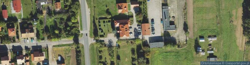 Zdjęcie satelitarne Nadleśnictwo Bartoszyce