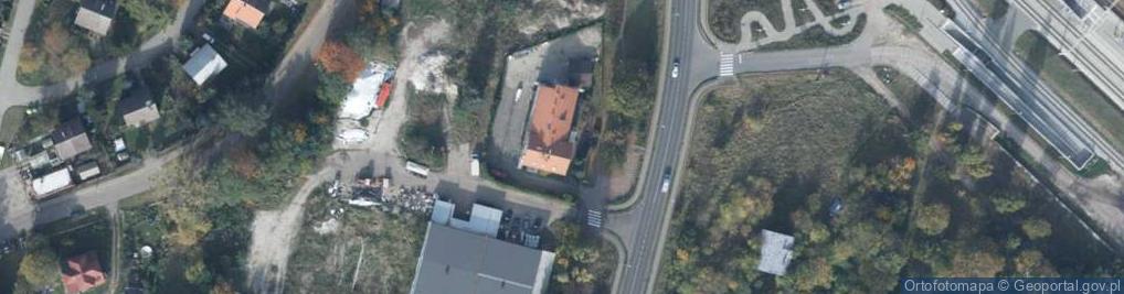 Zdjęcie satelitarne Nadleśnictwo Choszczno