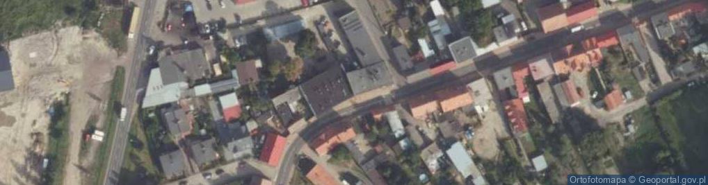 Zdjęcie satelitarne Nadleśnictwo Karczma Borowa