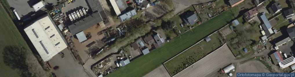 Zdjęcie satelitarne Nadleśnictwo Kościan