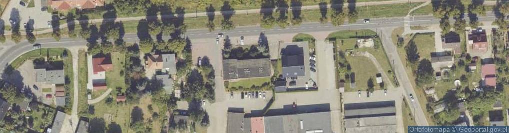 Zdjęcie satelitarne Nadleśnictwo Międzyrzecz