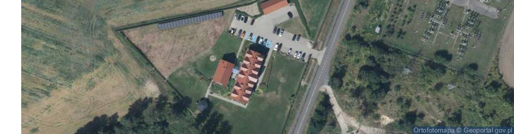 Zdjęcie satelitarne Nadleśnictwo Strzelce Krajeńskie