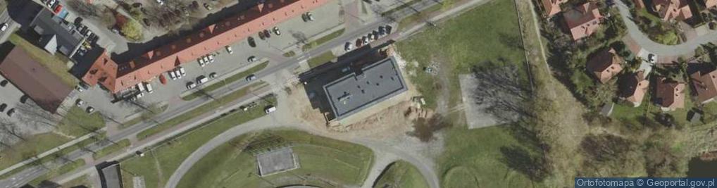 Zdjęcie satelitarne Nadnotecki Szkolny Związek Sportowy w Pile