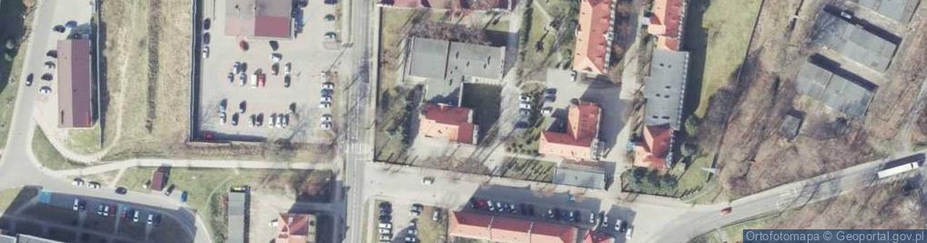 Zdjęcie satelitarne Nadodrzański Oddział Straży Granicznej