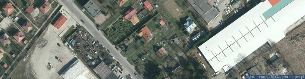 Zdjęcie satelitarne Nadzór Robót Konstrukcyjno - Budowlanych i Drogowych, Usługi Projektowe Piotr Halica
