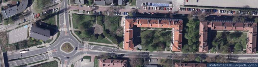 Zdjęcie satelitarne Nadzory Budowlane Kazimierz Leś